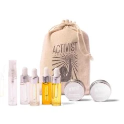 Activist Skincare Refillable Trial & Travel Kit -Zero Waste Store activist skincare activist skincare refillable trial travel kit 33108682080367
