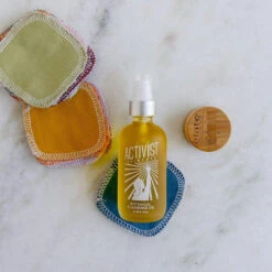 Botanical Cleansing Oil - Sustainable Facial Cleanser, Vegan, Refillable, 1-4 Fl. Oz. -Zero Waste Store activist skincare botanical cleansing oil sustainable facial cleanser vegan refillable 1 4 fl oz 31795240468591