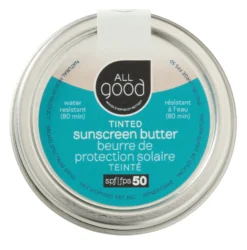Tinted Zinc Sun Butter - SPF 50+ -Zero Waste Store all good tinted zinc sun butter spf 50 33004411617391 scaled