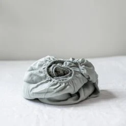 Linen Fitted Sheet -Zero Waste Store amourlinen linen fitted sheet 32395437408367