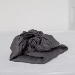 Linen Fitted Sheet -Zero Waste Store amourlinen linen fitted sheet 32395438424175