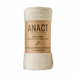Sustainable Hemp & Organic Cotton Bath Towel 5 Sustainable Hemp & Organic Cotton Bath Towel -Zero Waste Store anact sustainable hemp organic cotton bath towel 1161530422