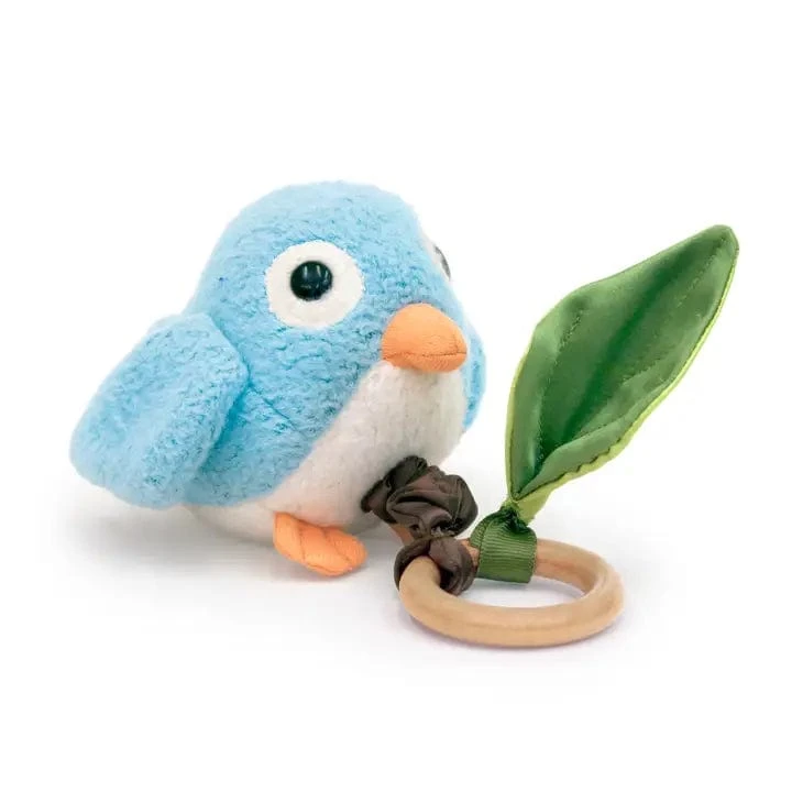 Teething Toy - Pink Or Blue Birdy 2 Teething Toy - Pink Or Blue Birdy - Image 2