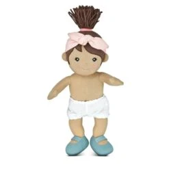 Organic Cotton Paloma Plush Doll -Zero Waste Store apple park organic cotton paloma plush doll 33061315379311