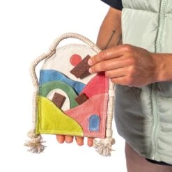 Canvas Scenic Stasher Puzzle Dog Toy -Zero Waste Store awoo pets canvas scenic stasher puzzle dog toy 34445854310511