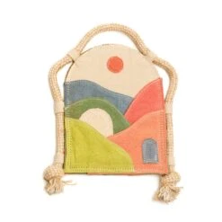 Canvas Scenic Stasher Puzzle Dog Toy -Zero Waste Store awoo pets canvas scenic stasher puzzle dog toy 34445854408815