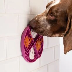 Paradise Lick Mat For Dogs 12 Paradise Lick Mat For Dogs -Zero Waste Store awoo pets fuschia paradise lick mat for dogs 34431720751215