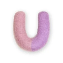 Archie Felt Dog Toy -Zero Waste Store awoo pets lilac archie felt dog toy 34447030354031