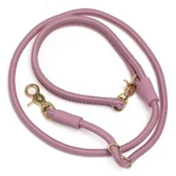 City Dog Leash -Zero Waste Store awoo pets mauve city dog leash 34485975646319