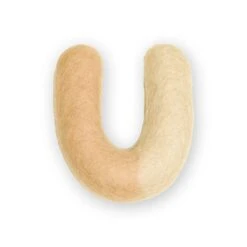 Archie Felt Dog Toy -Zero Waste Store awoo pets oat archie felt dog toy 34447030091887