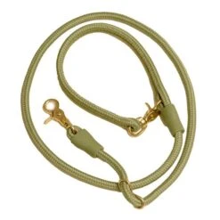 City Dog Leash -Zero Waste Store awoo pets olive city dog leash 34485969879151