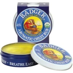 BADGER Aromatic Chest Vapor Rub Balm