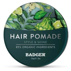 BADGER Hair Pomade -Zero Waste Store badger hair pomade 1170080408