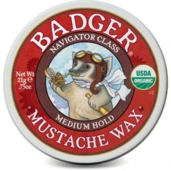 BADGER Mustache Wax