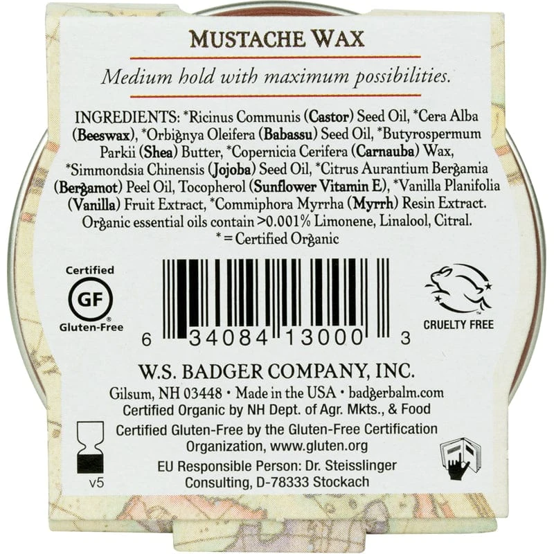 BADGER Mustache Wax 4 BADGER Mustache Wax - Image 4