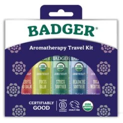 BADGER Organic Aromatherapy Travel Kit