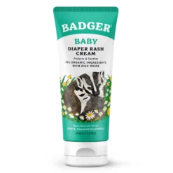 BADGER Zinc Oxide Diaper Rash Cream