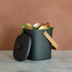 Plant-Based Countertop Compost Bin -Zero Waste Store bamboozle astrik compost bin 59539740197233