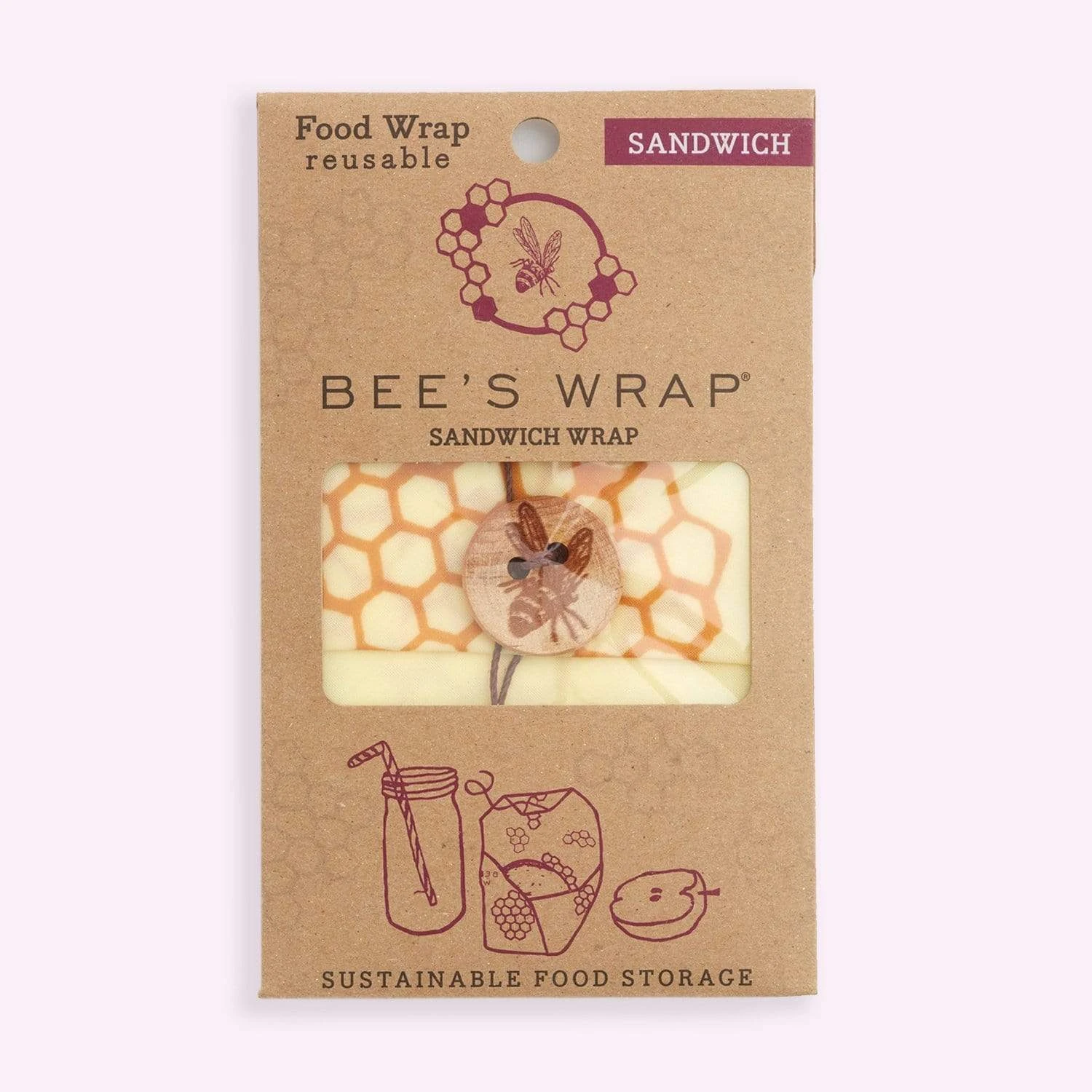 Beeswax Food Wrap - Single - Zero Waste Food Wraps, Organic, Plastic Free 8 Beeswax Food Wrap - Single - Zero Waste Food Wraps, Organic, Plastic Free - Image 8