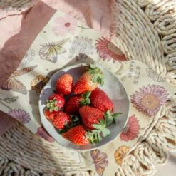 Beeswax Food Wraps - Variety Packs - Zero Waste Food Wraps, Organic, 3 Pack, Beeswax Or Vegan -Zero Waste Store beeswrap beeswax food wraps variety pack zero waste food wraps organic plastic free 3 pack 30634437410927