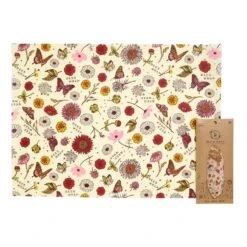 Reusable Bread Wrap - Beeswax Or Vegan, Organic, Plastic Free -Zero Waste Store beeswrap vegan reusable bread wrap 33075241222255