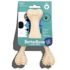 All Natural Dog Bone - Eco Friendly Dog Toy - Non-Splintering, Nylon Free -Zero Waste Store betterbone classic beef small all natural dog bone eco friendly dog toy non splintering nylon free 32211420250223