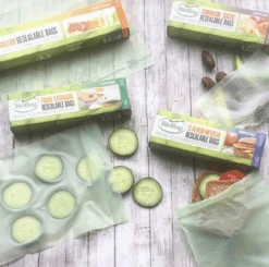 Compostable & Resealable Snack Bags - 30pk 7 Compostable & Resealable Snack Bags - 30pk -Zero Waste Store biobag compostable resealable snack bags 30pk 33004010012783