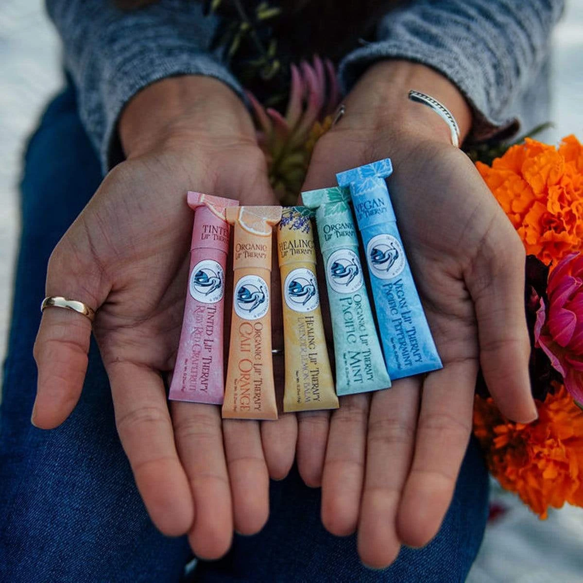 Lip Therapy Balm - Zero Waste Lip Balm, Plastic Free, Organic, Multiple Flavors 4 Lip Therapy Balm - Zero Waste Lip Balm, Plastic Free, Organic, Multiple Flavors - Image 4