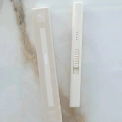 Flameless Lighter -Zero Waste Store botanica cream flameless lighter 1133017221