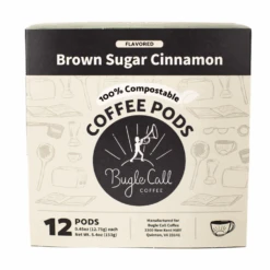 Compostable, Single Serve Coffee Pods -Zero Waste Store bugle call coffee compostable single serve coffee pods 31099759198319
