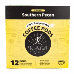 Compostable, Single Serve Coffee Pods -Zero Waste Store bugle call coffee compostable single serve coffee pods 31099759296623