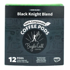 Compostable, Single Serve Coffee Pods -Zero Waste Store bugle call coffee compostable single serve coffee pods 31099759329391