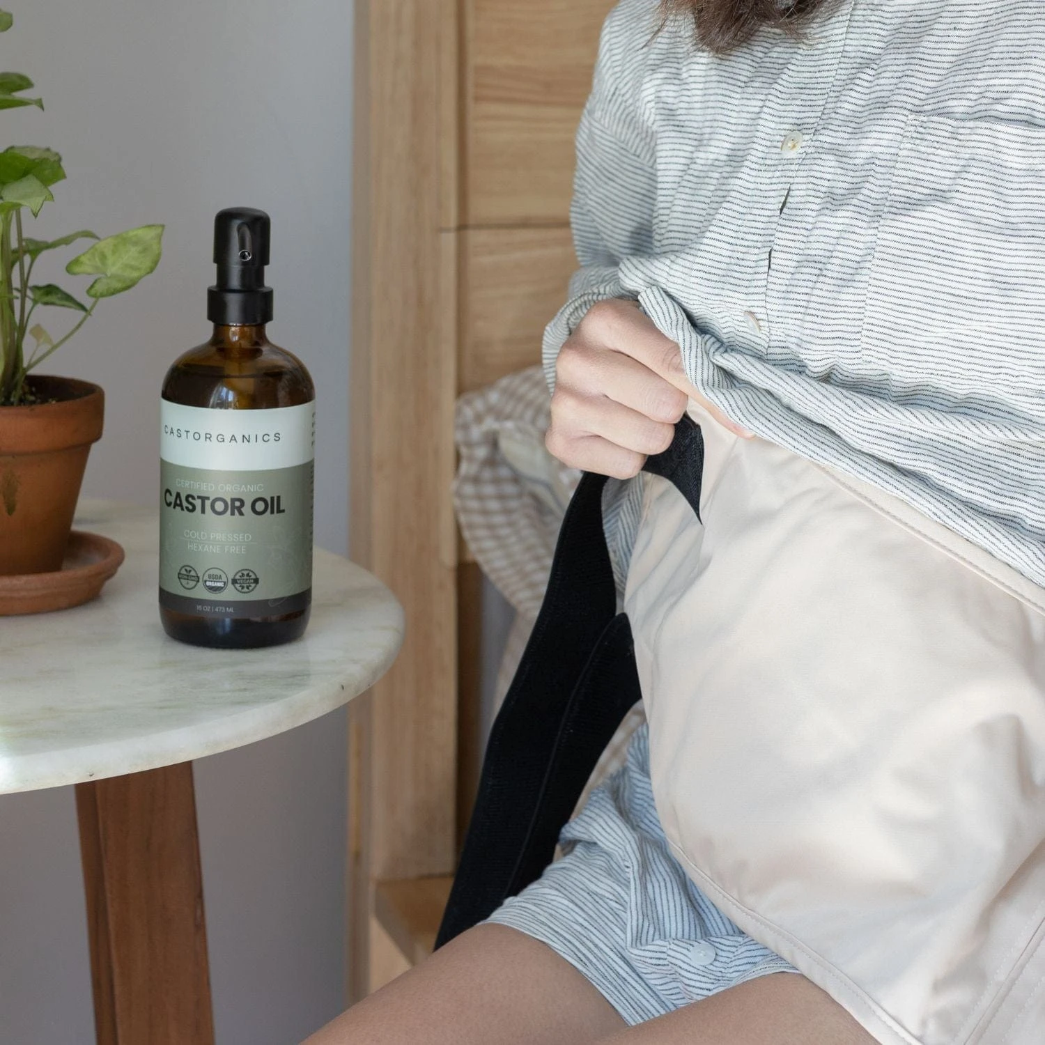 Organic Castor Oil Pack 6 Organic Castor Oil Pack - Image 6