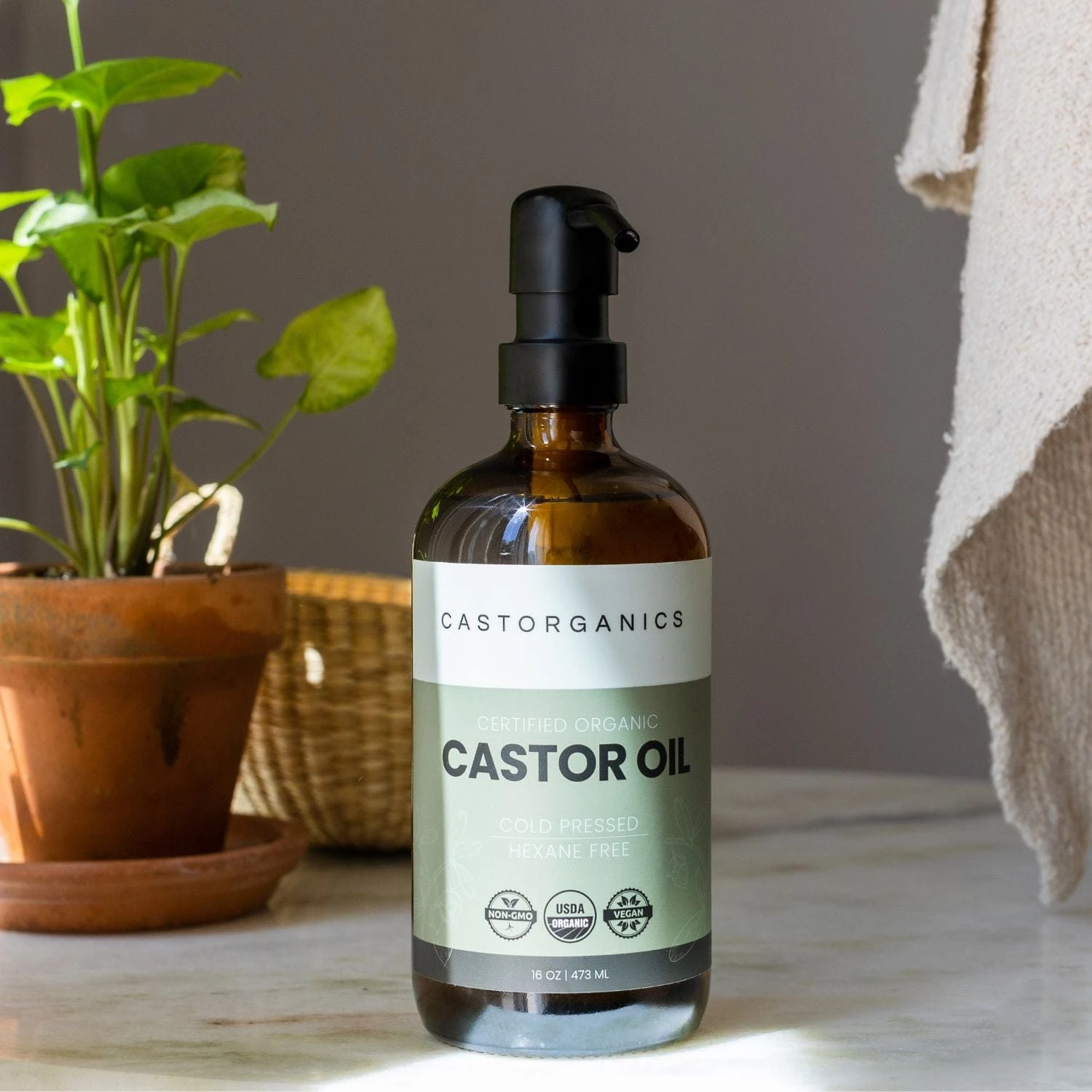 Organic Castor Oil 1 Organic Castor Oil