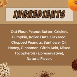 Superfood Dog Treats: Peanut Butter, Cricket, And Pumpkin, 2-pack -Zero Waste Store chippin superfood dog treats peanut butter cricket and pumpkin 2 pack 52906247946609