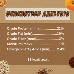 Superfood Dog Treats: Peanut Butter, Cricket, And Pumpkin, 2-pack -Zero Waste Store chippin superfood dog treats peanut butter cricket and pumpkin 2 pack 52906248012145