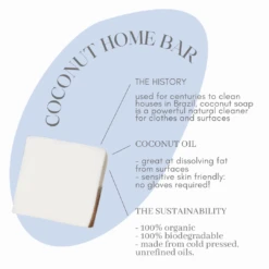 3-in-1 Coconut Cleaning Bar - Set Of 3, Plastic Free Dish Soap, Organic, Vegan 5 3-in-1 Coconut Cleaning Bar - Set Of 3, Plastic Free Dish Soap, Organic, Vegan -Zero Waste Store circular bodies llc recycled paper wrap 3 in 1 coconut cleaning bar 29877013020783