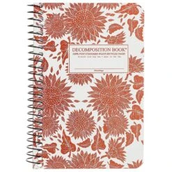 Pocket Sized Spiral Decomposition Notebook 5 Pocket Sized Spiral Decomposition Notebook -Zero Waste Store decomposition sunflowers pocket sized ruled spiral decomposition notebook 33047477911663
