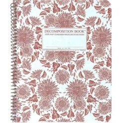 XL Ruled Spiral Decomposition Notebook -Zero Waste Store decomposition sunflowers xl ruled spiral decomposition notebook 33047476732015