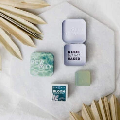 Solid Facial Serum Moisturizer Bar - Zero Waste Face Moisturizer, All Natural, Plastic Free, Refillable, Vegan -Zero Waste Store dew mighty jelly serum facial bar zero waste facial toner plastic free refillable vegan all natural 30534243713135