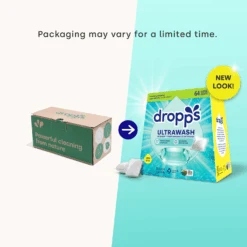 Dishwasher Detergent Pods- Unscented Or Lemon 10 Dishwasher Detergent Pods- Unscented Or Lemon -Zero Waste Store dropps dishwasher detergent pods unscented or lemon 52945719198065