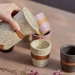 Ceramic Pourer - Plastic Free Pitcher, Small Or Medium, Handmade In USA 5 Ceramic Pourer - Plastic Free Pitcher, Small Or Medium, Handmade In USA -Zero Waste Store earth element ceramic pourer 28211059818607