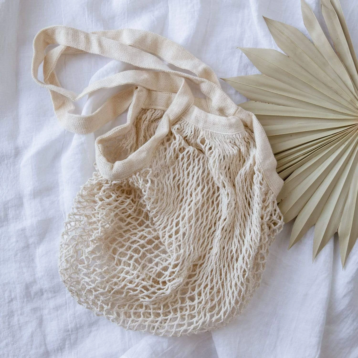 Organic Cotton String Bag - Zero Waste Mesh Bag, Plastic Free, Market Tote 1 Organic Cotton String Bag - Zero Waste Mesh Bag, Plastic Free, Market Tote