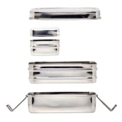 3-in-1 Classic Stainless Steel Lunchbox 7 3-in-1 Classic Stainless Steel Lunchbox -Zero Waste Store ecolunchbox 3 in 1 classic stainless steel lunchbox 33107899842671