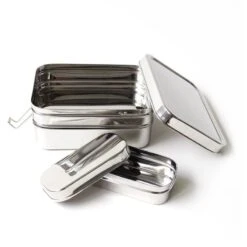 3-in-1 Giant Stainless Steel Lunchbox -Zero Waste Store ecolunchbox 3 in 1 giant stainless steel lunchbox 33107752321135