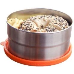 Stainless Steel Leakproof Seal Cup - Food Storage Containers, Lunchbox -Zero Waste Store ecolunchbox large cup stainless steel seal cup 33107761692783