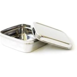 Stainless Steel Solo Cube Food Container -Zero Waste Store ecolunchbox stainless steel cube container 33107754745967