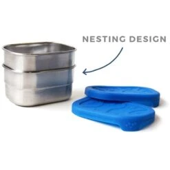 Stainless Steel Splash Pod- Snack Container, Leakproof -Zero Waste Store ecolunchbox stainless steel splash pod 33107747962991