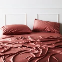 Signature Sateen Flat Sheet - 6 Color Options -Zero Waste Store ettitude canyon full signature sateen flat sheet 33996750389359