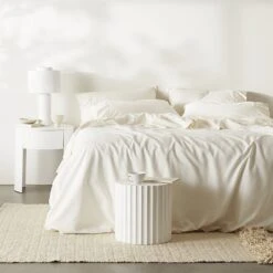 Linen+ Duvet Cover -Zero Waste Store ettitude linen duvet cover 33996761530479